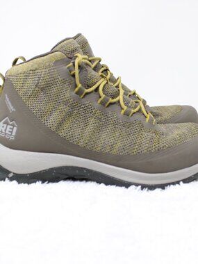 REI Co-Op Shoes Boots Womens 8.5 Green HydroWall Waterproofing Fulgentsun Hiking